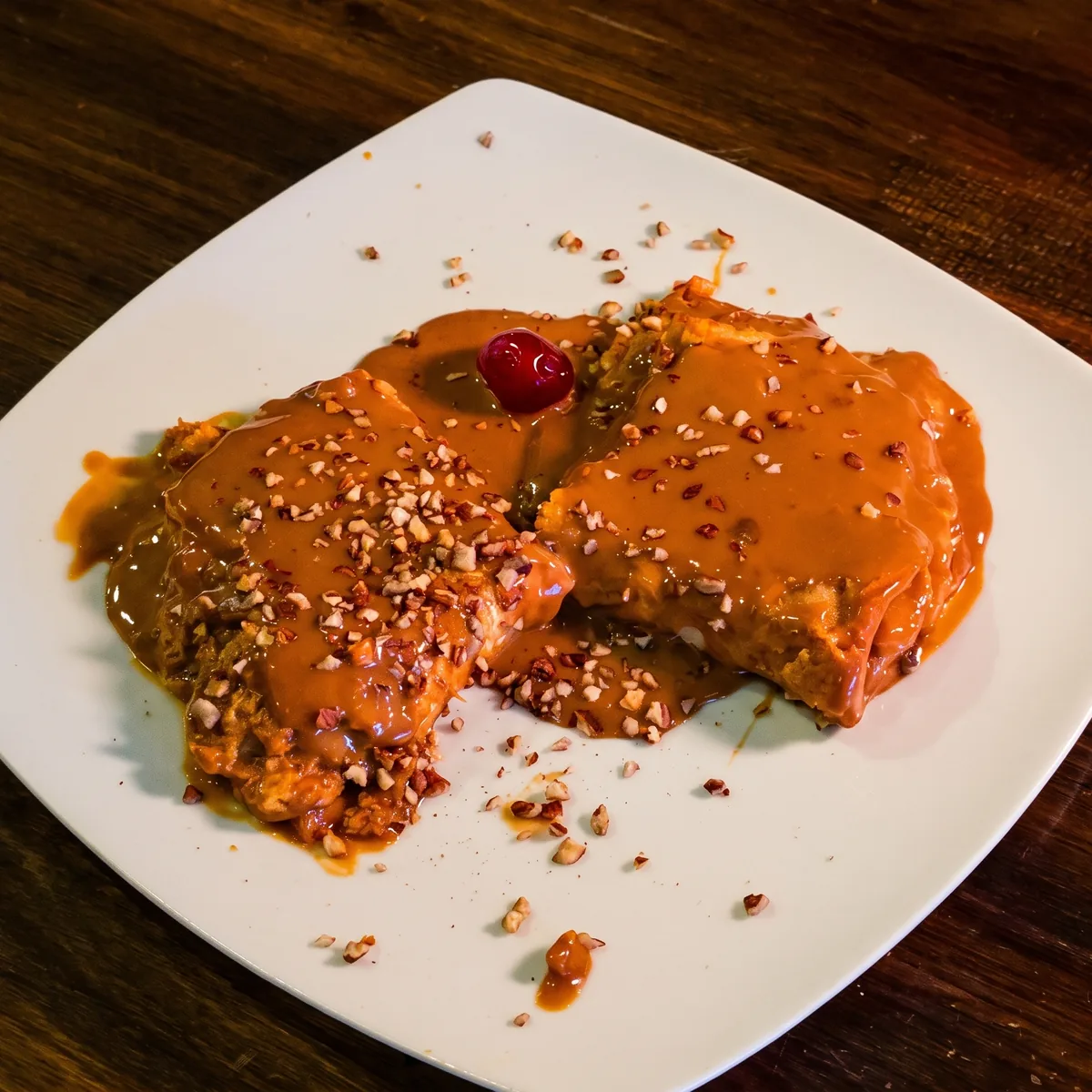 Crepas con cajeta de Casa Grande